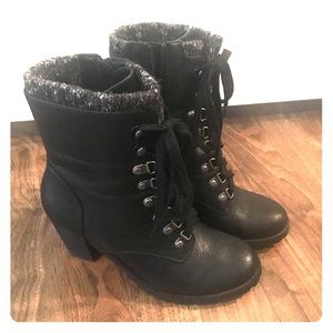 Black Combat Boots